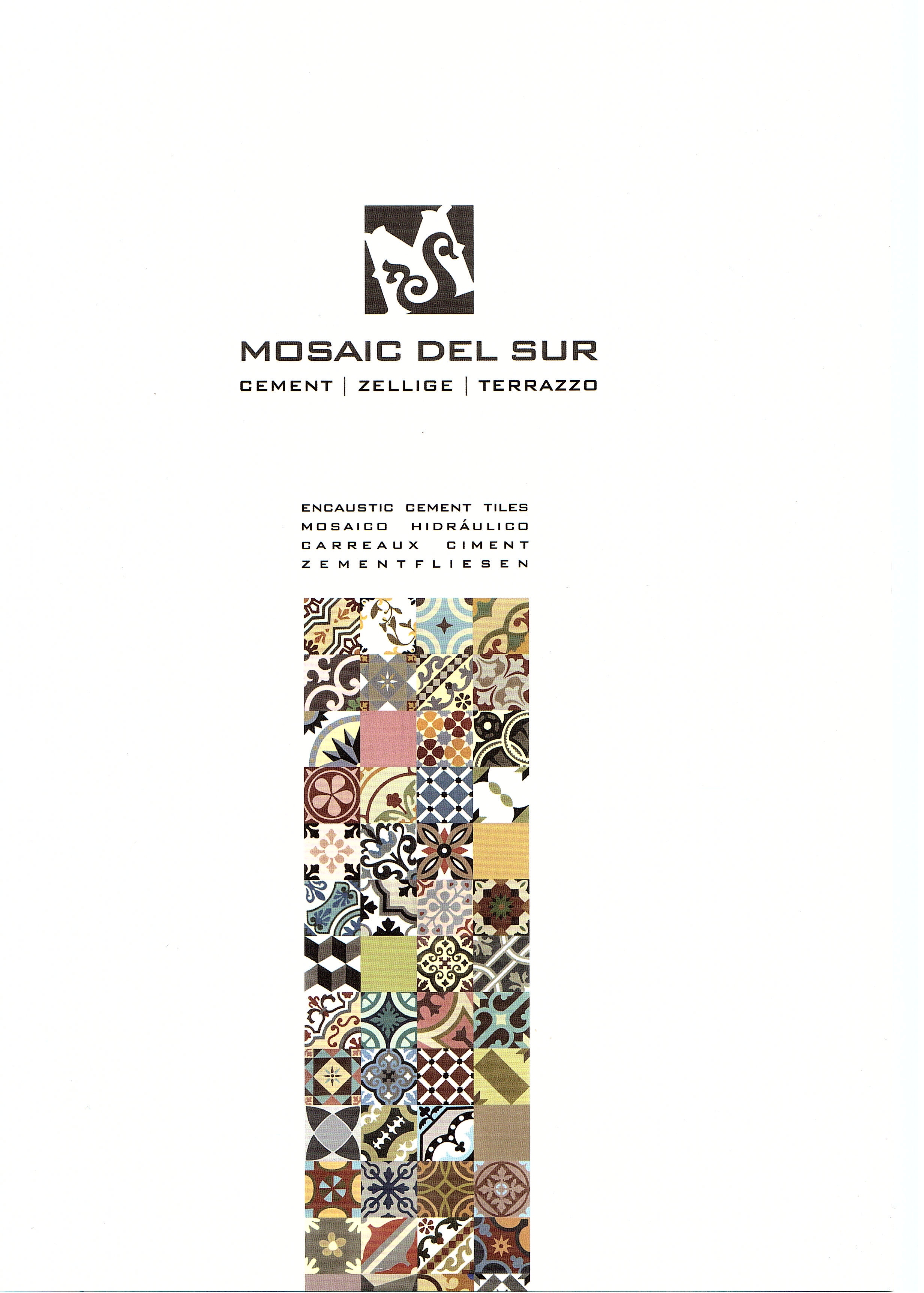 Catalog cement tiles Mosaic del Sur 2012